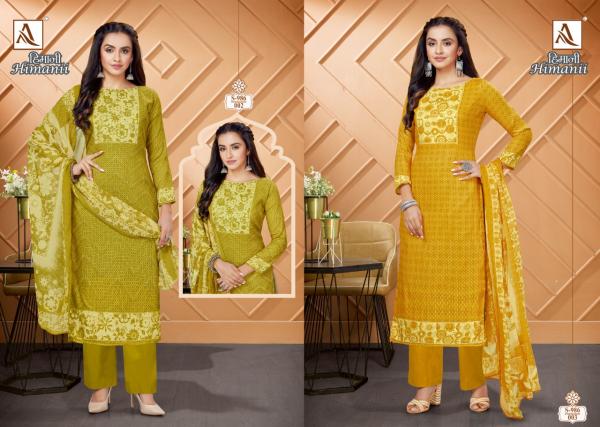 Alok Himanii Jam Cotton Printed Dress Material